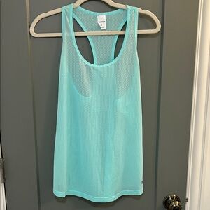 Express Light Green Mesh Tank Top Size Large